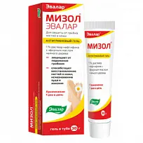 Купить: Мизол Эвалар 1 % 30 г гель антигрибковый