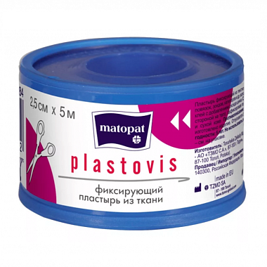 Купить Пластырь Matopat Plastovis 2,5смX5м