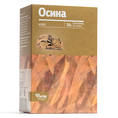 Купить Осины кора 50 г пачка