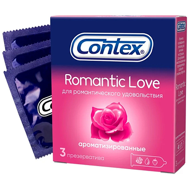 Купить Contex Romantic Love 3 шт презервативы