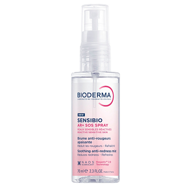 Купить Bioderma Sensibio AR+ 70 мл спрей SOS мгновенно успокаивающий против покраснений