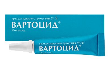 Купить Вартоцид крем для наружного применения 5% 5г