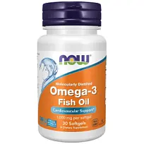 Купить: Now Foods Омега-3 1000 мг 30 шт капсулы