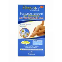 Купить: Floresan Deep Depil 20 шт восковые полоски для депиляции для чувствительной кожи