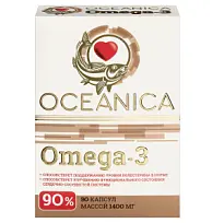Купить: Океаника Омега 3 - 90% 90 шт капсулы