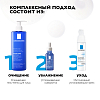 Купить La Roche-Posay Toleriane 400 мл гель-пенка очищающая  для умывания лица двойного действия