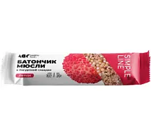 Купить: ABC Healthy Food 30 г батончик-мюсли личи в йогуртовой глазури