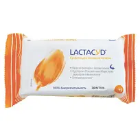 Купить: Lactacyd 15 шт салфетки для интимной гигиены