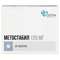 Купить: Метостабил 125 мг 60 шт таблетки покрытые пленочной оболочкой