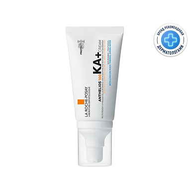 Купить La Roche-Posay Anthelios 100 KA+   50 мл крем солнцезащитный  для максимальной защиты кожи лица наиболее чувствительной к UV-излучению SPF 50+ PPD 35