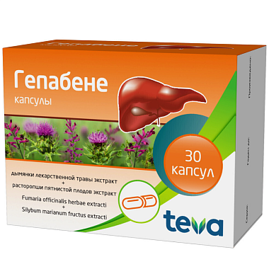 Купить Гепабене 30 шт капсулы