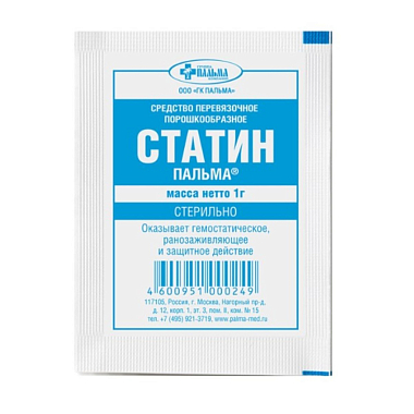 Купить Статин 1 г 1 шт порошок пакет