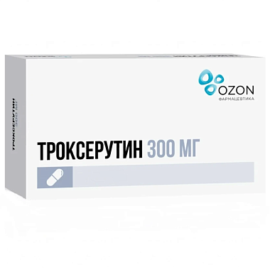 Купить Троксерутин 300 мг 100 шт капсулы