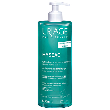 Купить Uriage Hyseac 500 мл гель мягкий очищающий