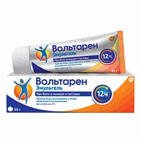 Купить: Вольтарен Эмульгель 2 % 50 г гель для наружного применения