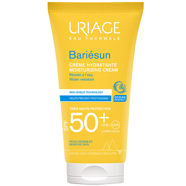 Купить Uriage Bariesun Moisturizing Cream 50 мл крем увлажняющий очень высокая защита SPF 50+