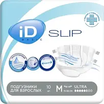 Купить: Id slip basic подгузники размер M 10 шт для взрослых ультра