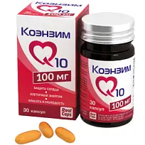 Купить: Коэнзим Q-10 100 мг 30 шт капсулы