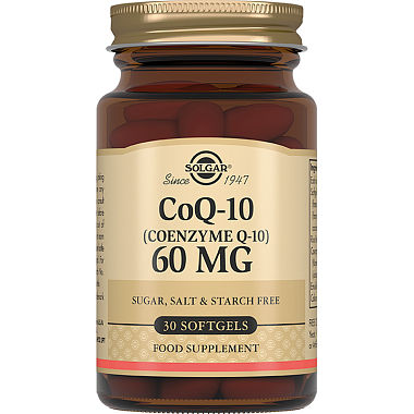 Купить Solgar Коэнзим Q-10 60 мг 30 шт капсулы