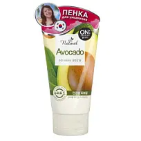 Купить: ON The Body Natural Avocado 120 г пенка для умывания с маслом авокадо и фруктовыми экстрактами
