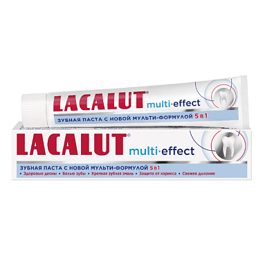 Купить Lacalut Multi Effect 75 мл паста зубная