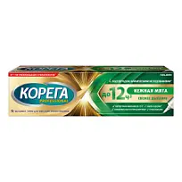 Купить: Корега 40 г крем для фиксации зубных протезов нежная мята