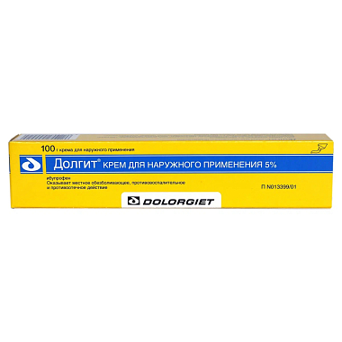 Купить Долгит 5% 100 г крем для наружного применения