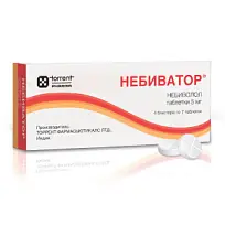 Купить: Небиватор 5 мг 28 шт таблетки