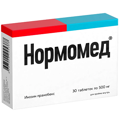 Купить Нормомед 500 мг 30 шт таблетки