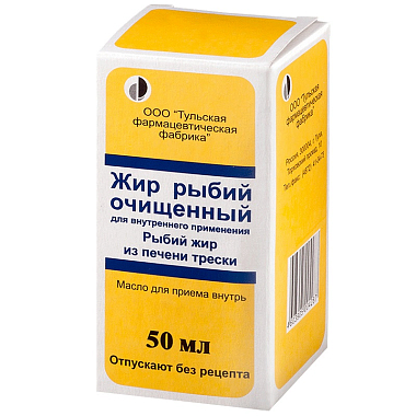 Купить Рыбий жир, масло  50мл