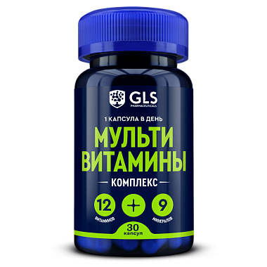 Купить GLS Мультивитамины 12+9 30 шт капсулы