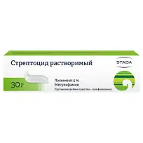 Купить: Стрептоцид 5 % 30 г линимент