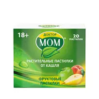 Купить: Доктор Мом 20 шт пастилки фруктовые