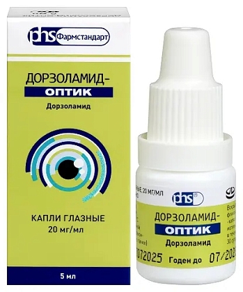 Купить Дорзоламид-Оптик 20 мг/мл 5 мл капли глазные
