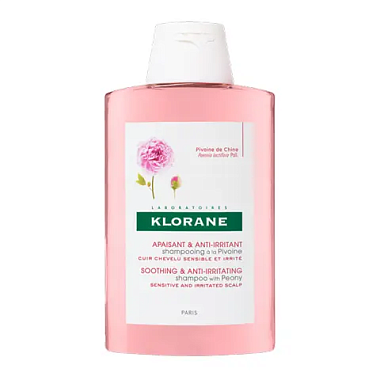 Купить Klorane 200 мл шампунь с экстрактом пиона успокаивающий