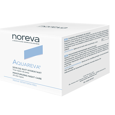 Купить Noreva Aquareva 50 мл уход ночной интенсивный увлажняющий