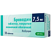Купить Бравадин 7,5 мг 28 шт таблетки покрытые пленочной оболочкой