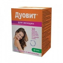 Купить: Дуовит для женщин 30 шт таблетки