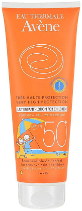 Купить Avene 250 мл детское молочко солнцезащитное SPF50+
