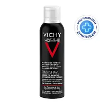 Купить: Vichy Homme 200 мл пена для бритья для мужчин против раздражения кожи с термальной водой