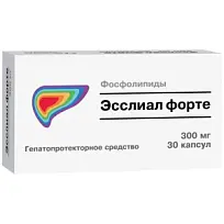 Купить: Эсслиал Форте 300 мг 30 шт капсулы