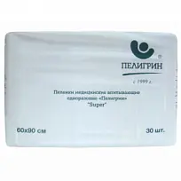 Купить: Пелигрин 60 x 90 см 30 шт пеленки для взрослых супер