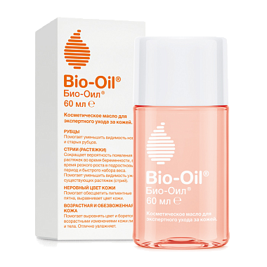 Купить Bio-Oil 60 мл масло косметическое от шрамов растяжек неровного тона