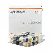 Купить: Цефалексин 500 мг 16 шт капсулы