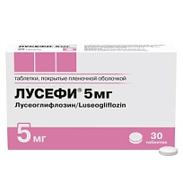 Купить: Лусефи 5 мг 30 шт таблетки покрытые пленочной оболочкой