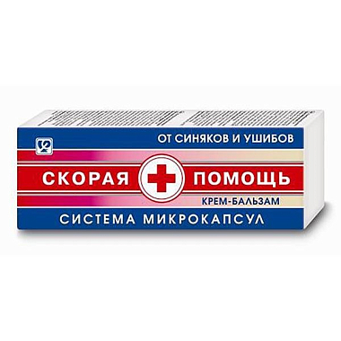 Купить Скорая помощь 75 мл крем-бальзам от синяков и ушибов