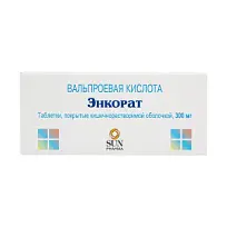 Купить: Энкорат 300 мг 100 шт таблетки покрытые кишечнорастворимой оболочкой