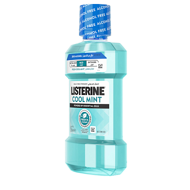 Купить Listerine 250 мл ополаскиватель для полости рта свежая мята