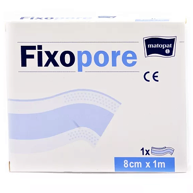 Купить Пластырь-повязка Matopat Fixopore 8смX1м №1 ткан матер впит слой