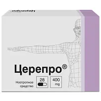 Купить: Церепро 400 мг 28 шт капсулы